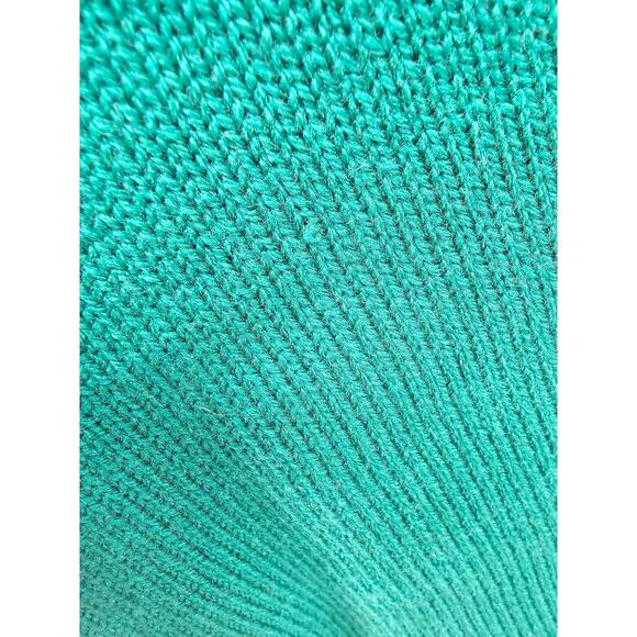 Vintage  Green Gem Bedazzled Cardigan - Picture 7 of 7